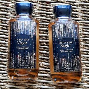 2 Into the Night Shower Gel new 10oz bath & body